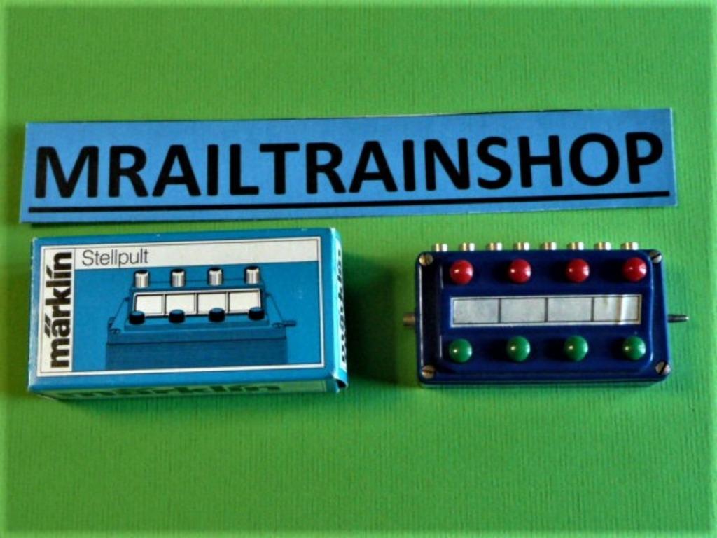 7072 MÄRKLIN HO -  1 x SEINPLAAT/PUPITRE DE COMMANDE MAERKLI, Marklin, Overige typen, Ophalen of Verzenden, Zo goed als nieuw