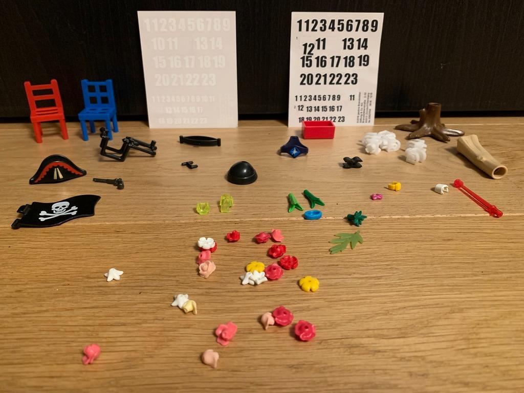 Playmobiel fee, brandweerman en losse onderdelen, Ophalen of Verzenden, Zo goed als nieuw, Los Playmobil