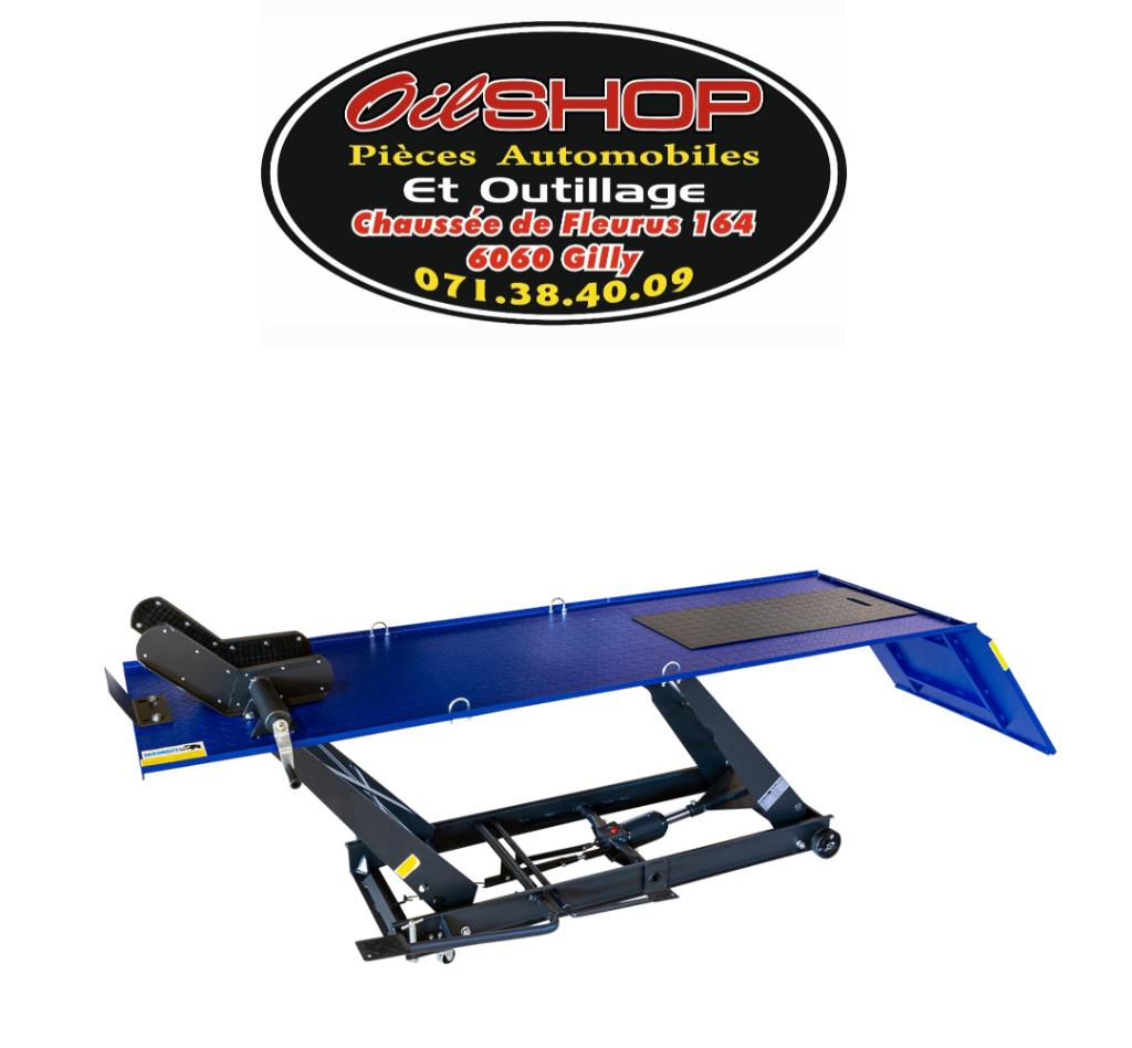 Table élévatrice moto à bras parallèles 450kg, Enlèvement, Neuf