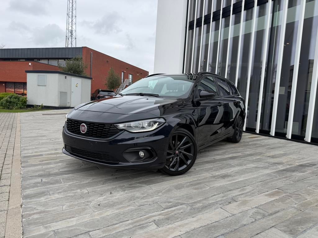 Fiat Tipo break 1.4 benzine 120 pk gekeurd garanrie 9400€, Auto's, Fiat, Voorwielaandrijving, Stof, 4 cilinders, Zwart