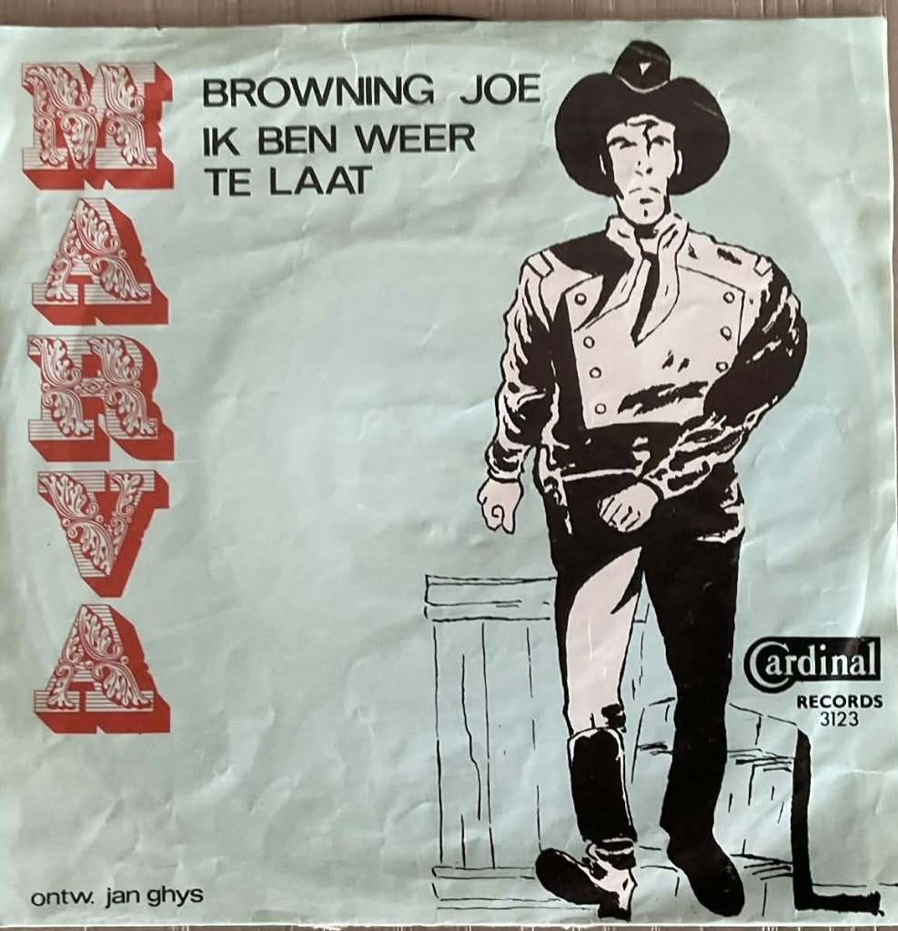 Marva  "Browning Joe", Enlèvement ou Envoi, Utilisé, Chanson réaliste ou Smartlap