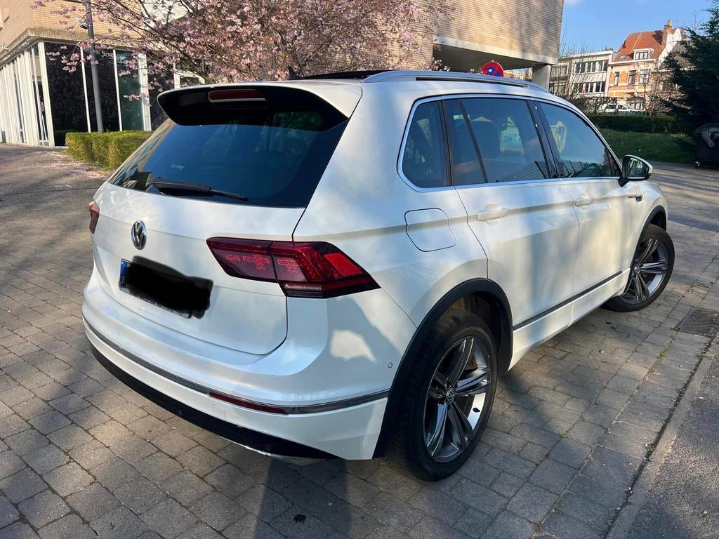 Volkswagen Tiguan Tiguan 2.0 TSI 4Motion R LINE BMT DSG, Automaat, Wit, Leder, Bedrijf