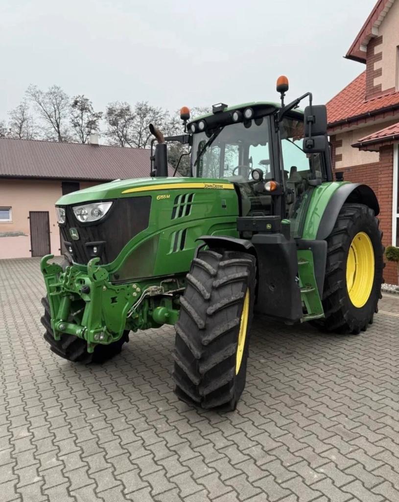 John Deere 6155M -construction 2018 - 7766 Heures de travail, John Deere, Enlèvement ou Envoi, Utilisé, 7500 à 10000