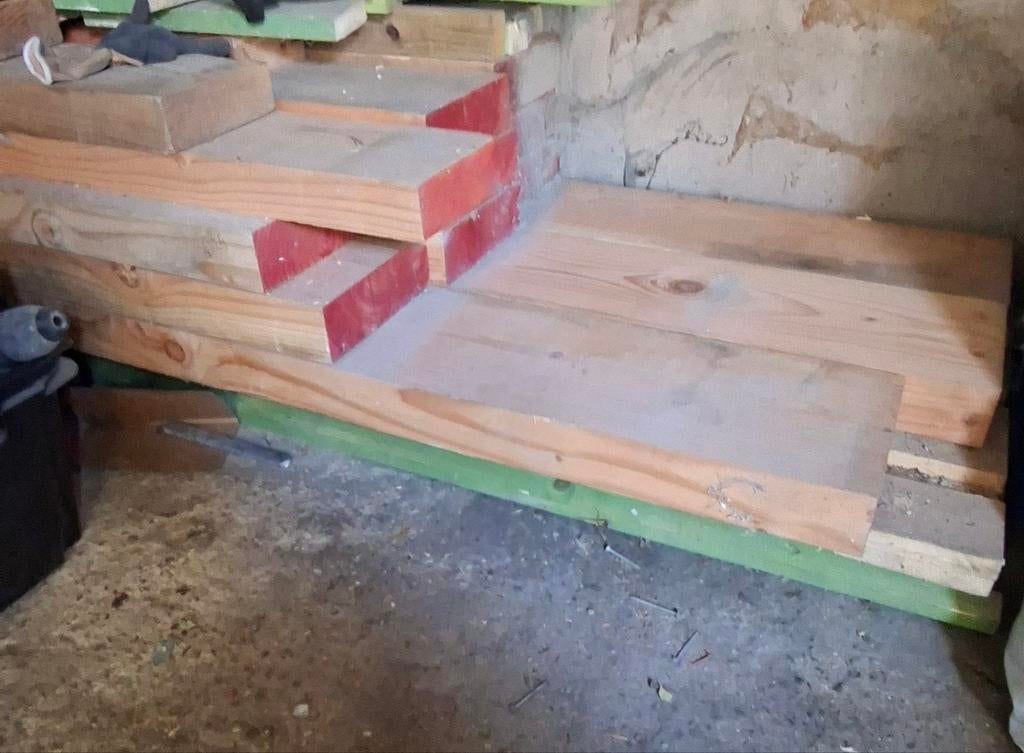 Oregon balken, Doe-het-zelf en Bouw, Hout en Planken, Ophalen