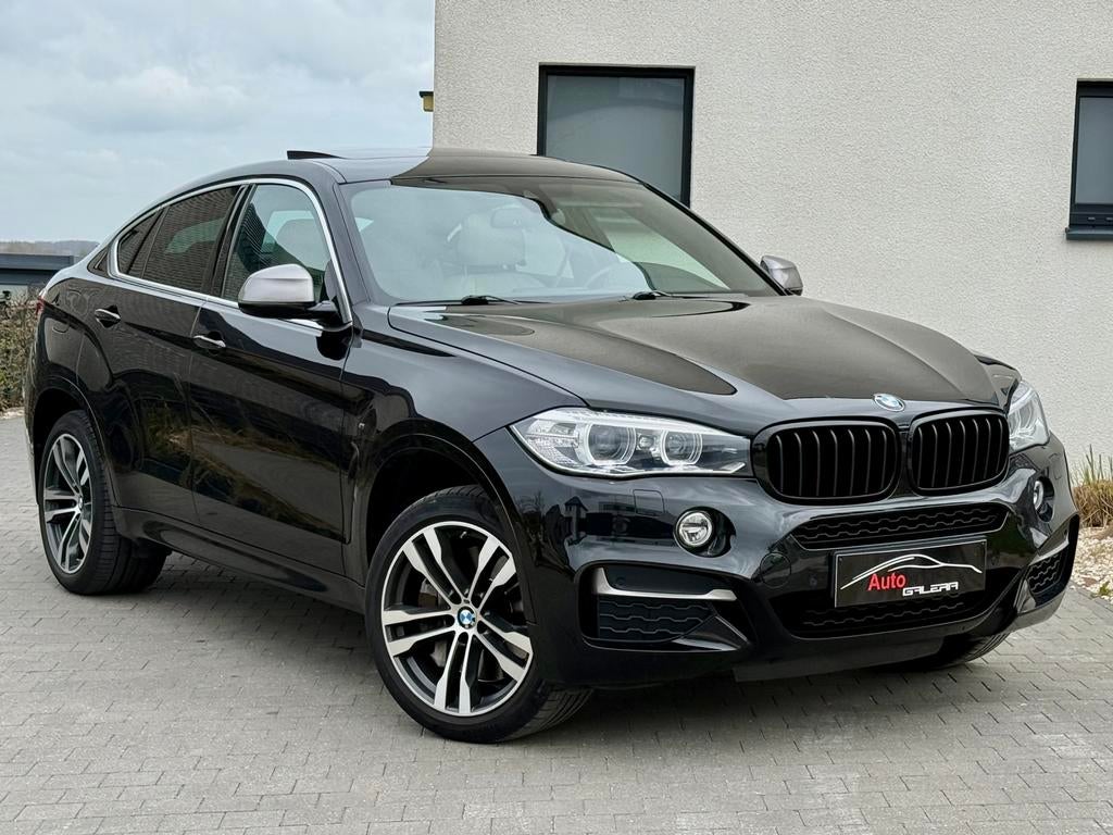 BMW X6 M50das*381CV*zonnedak*Volledig carnet*Euro6B*, Auto's, BMW, Automaat, 4 deurs, Euro 6, Zwart