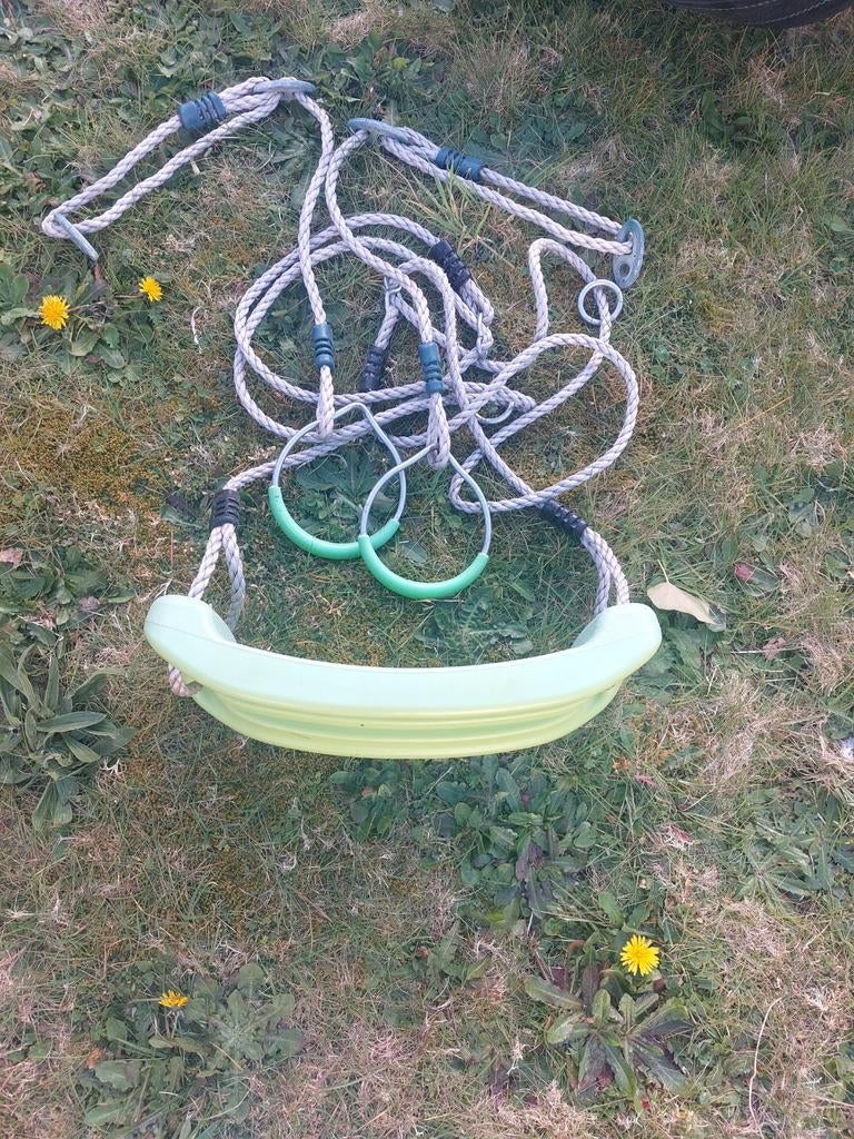 Schommel en ringen, Kinderen en Baby's, Speelgoed | Buiten | Speeltoestellen, Ophalen, Schommel