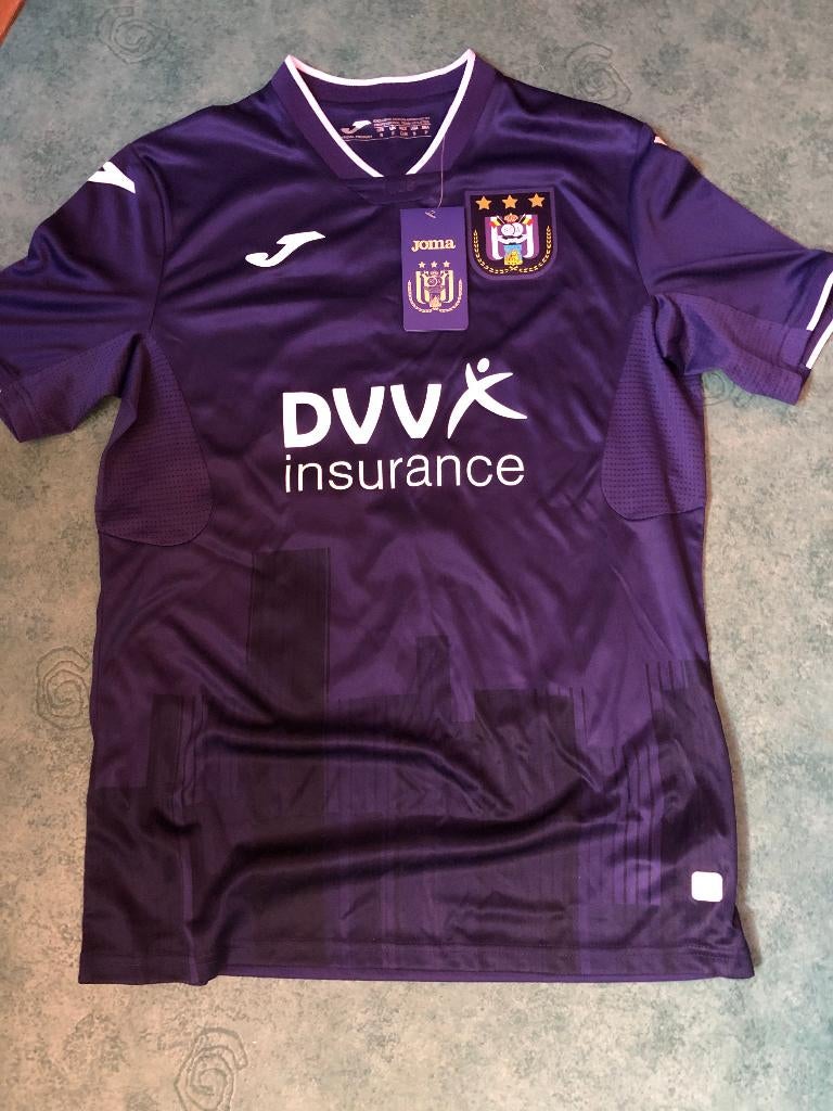 maillot foot rsca NEUF vareuse avec étiquette signée, Sports & Fitness, Taille S, Enlèvement ou Envoi, Neuf, Maillot