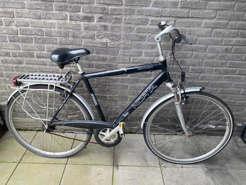Aluminium herenfiets Norta 28 inch in goede staat,7 versnell, Vélos & Vélomoteurs, Enlèvement ou Envoi, Comme neuf, Vitesses