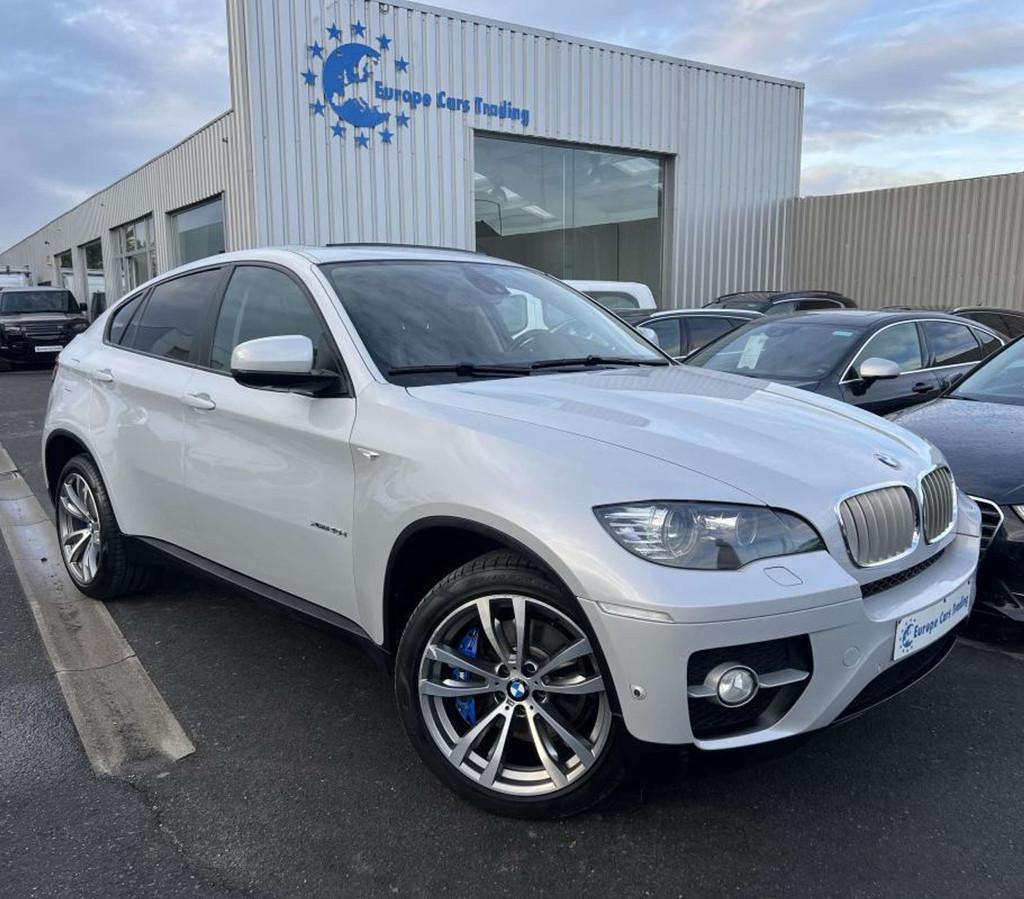 BMW X6 PACK M Xdrive 40D 306 CH CUIR TOIT OUVRANT BOITE AUTO, Automaat, 4 zetels, Gebruikt, Zwart