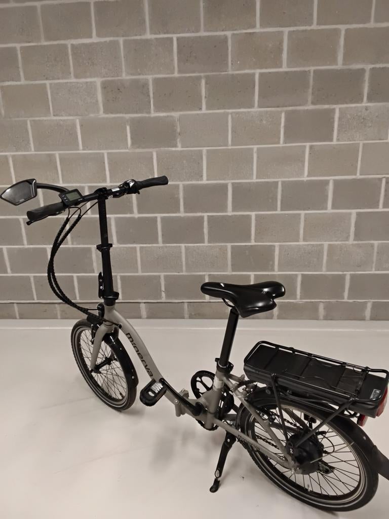 Vélo pliant Ebike Minerva gris, Vélos & Vélomoteurs, Enlèvement