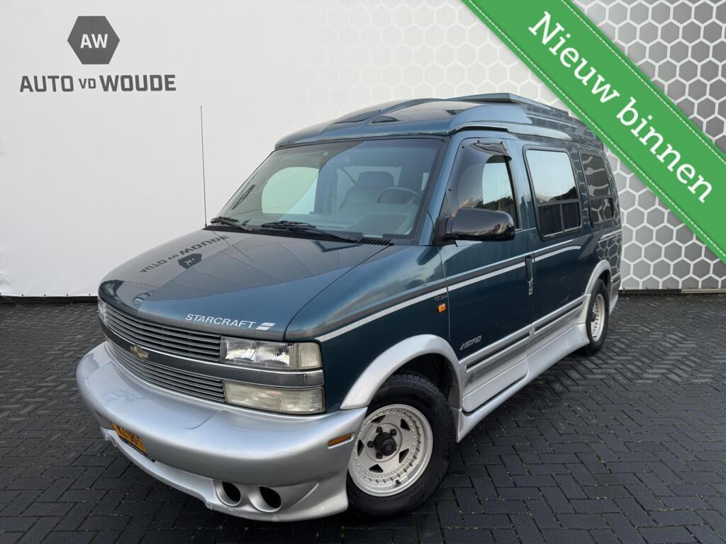 Chevrolet ASTRO 7 Persoons Trekhaak 4.3 V6 Benzine Starcraft, Caravans en Kamperen, Mobilhomes, Bedrijf, Benzine
