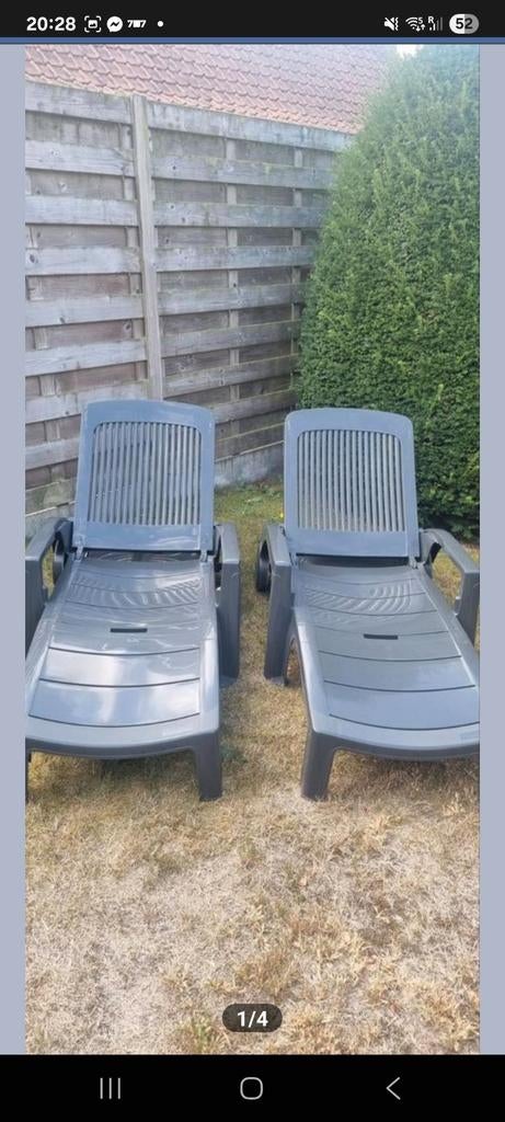 2 Bains de Soleil Grosfillex, Jardin & Terrasse, Enlèvement