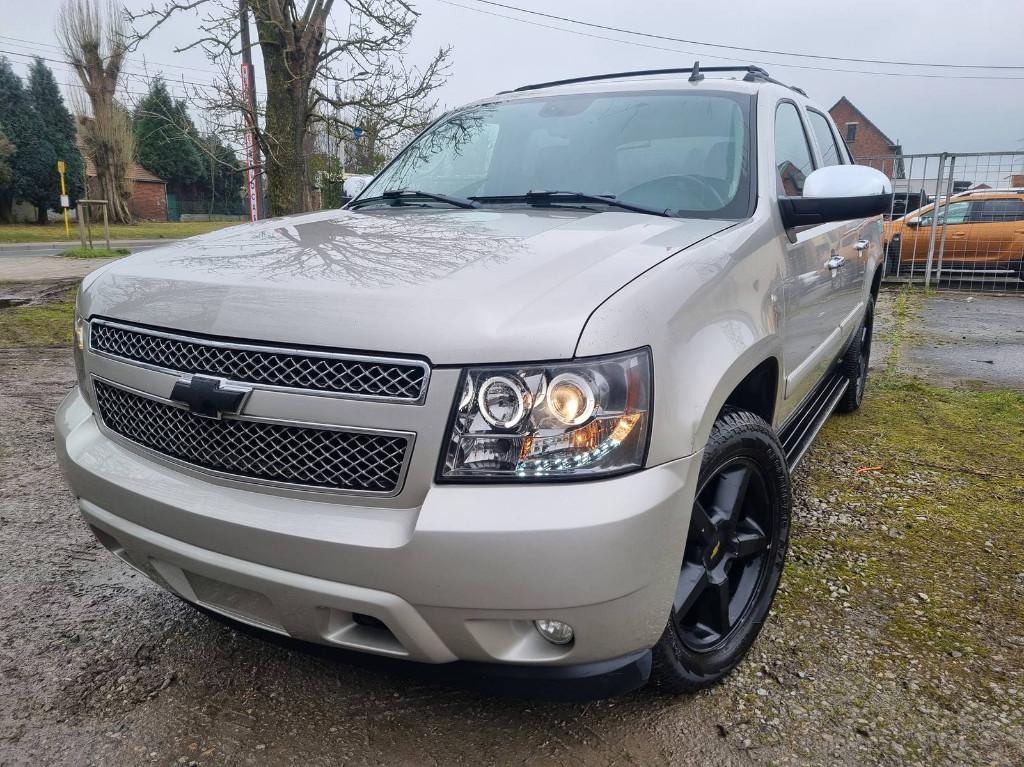 Chevrolet Avalanche 2009 5.3i v8 Lpg 315cv 231kw Gps Ac Cuir, Autos, Cuir, Argent ou Gris, Achat, 4 portes