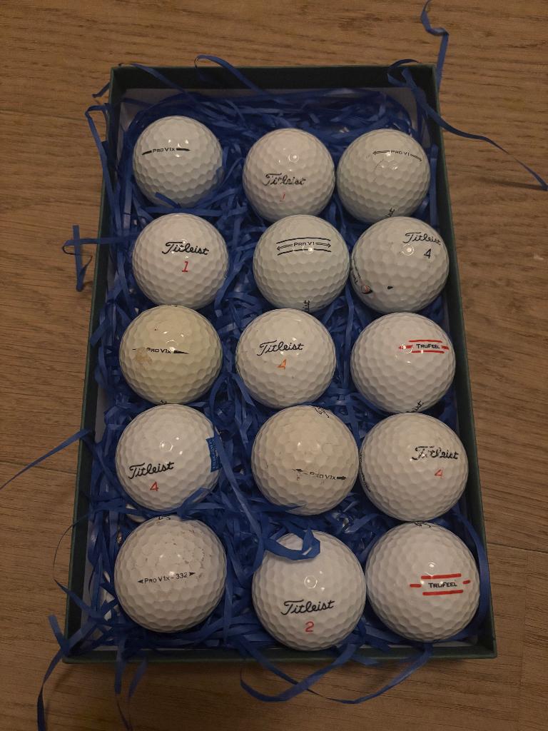 Titleist golf balls #15, Sports & Fitness, Golf, Enlèvement ou Envoi, Utilisé, Balle(s), Autres marques
