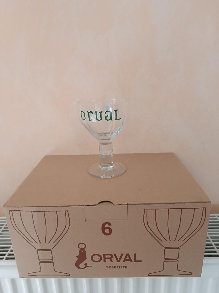 A vendre 1caisse orval, Collections, Enlèvement, Neuf, Verre ou Verres, Autres marques