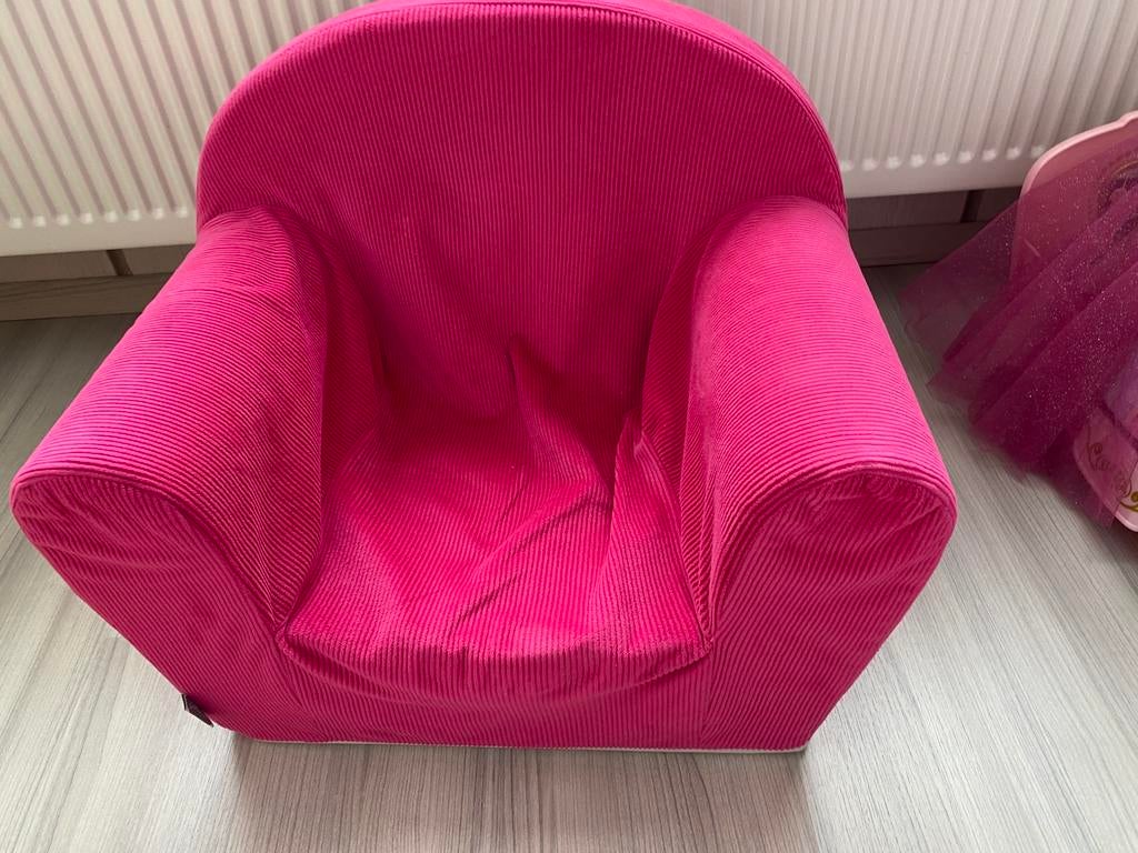 Roze kinder zetel jolein, Kinderen en Baby's, Ophalen, Zo goed als nieuw