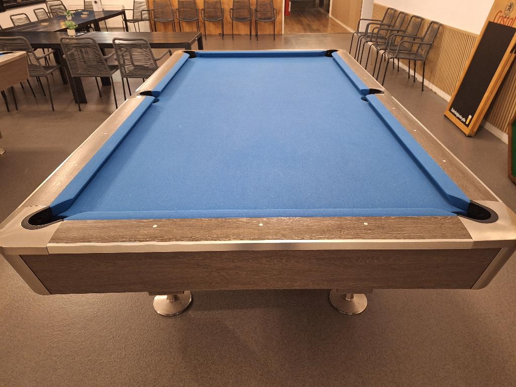 9" pooltafels, Sport en Fitness, Biljarten en Poolen, Ophalen, Zo goed als nieuw, Pooltafel