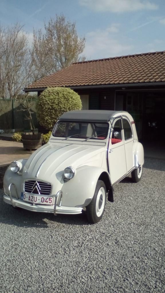 citroën azam 1963, Autos, Citroën, Particulier, 2CV, Essence, Euro 1, Berline, Boîte manuelle, Argent ou Gris, Autres couleurs