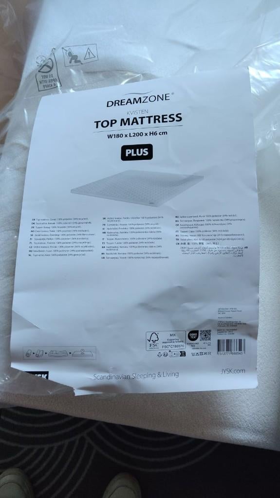 Matras (top), Neuf, Matelas, Enlèvement, 180 cm