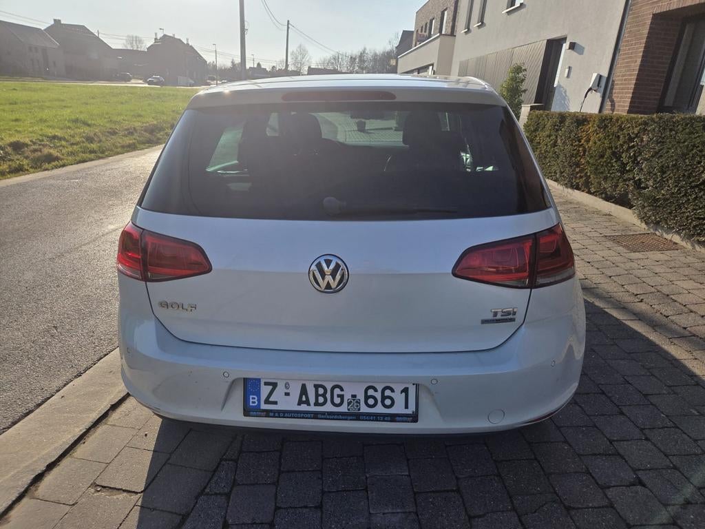 Volkswagen Golf 7 – 1.2 TSI essence – 2013 – Très bon état, Autos, Achat, 5 portes, Vitres électriques, Blanc