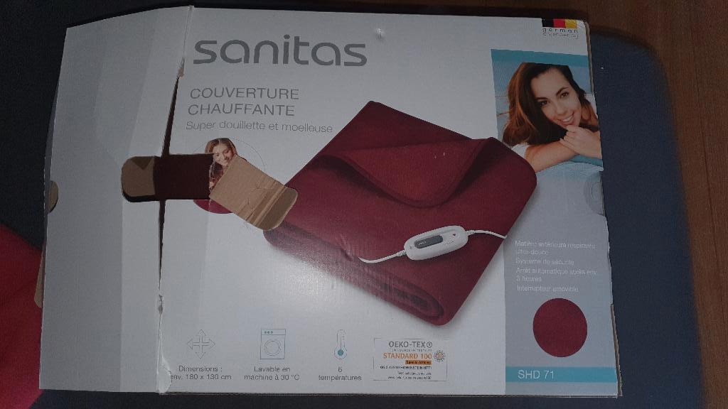 Couverture chauffante, Maison & Meubles, Enlèvement, Comme neuf