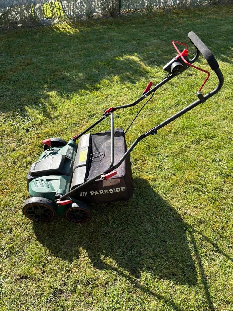 Parkside 2 in 1 Verticuteermachine en Beluchter, Ophalen, Zo goed als nieuw