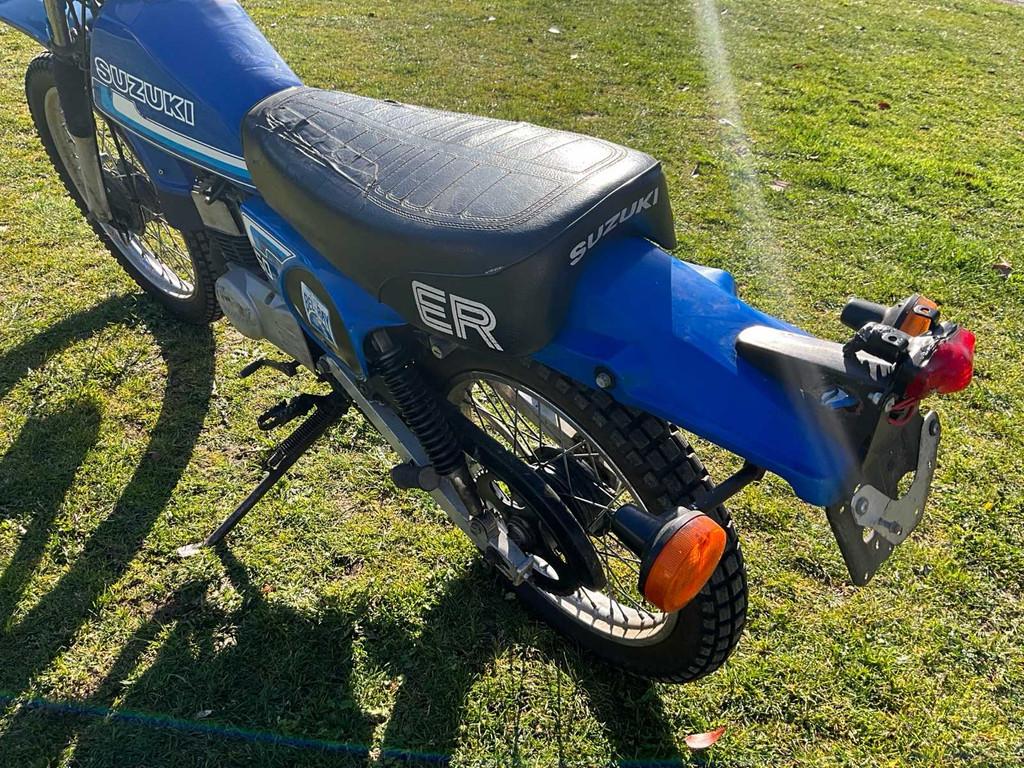 1980 Suzuki ER50 Motorfiets, Motoren, Bedrijf, Overig