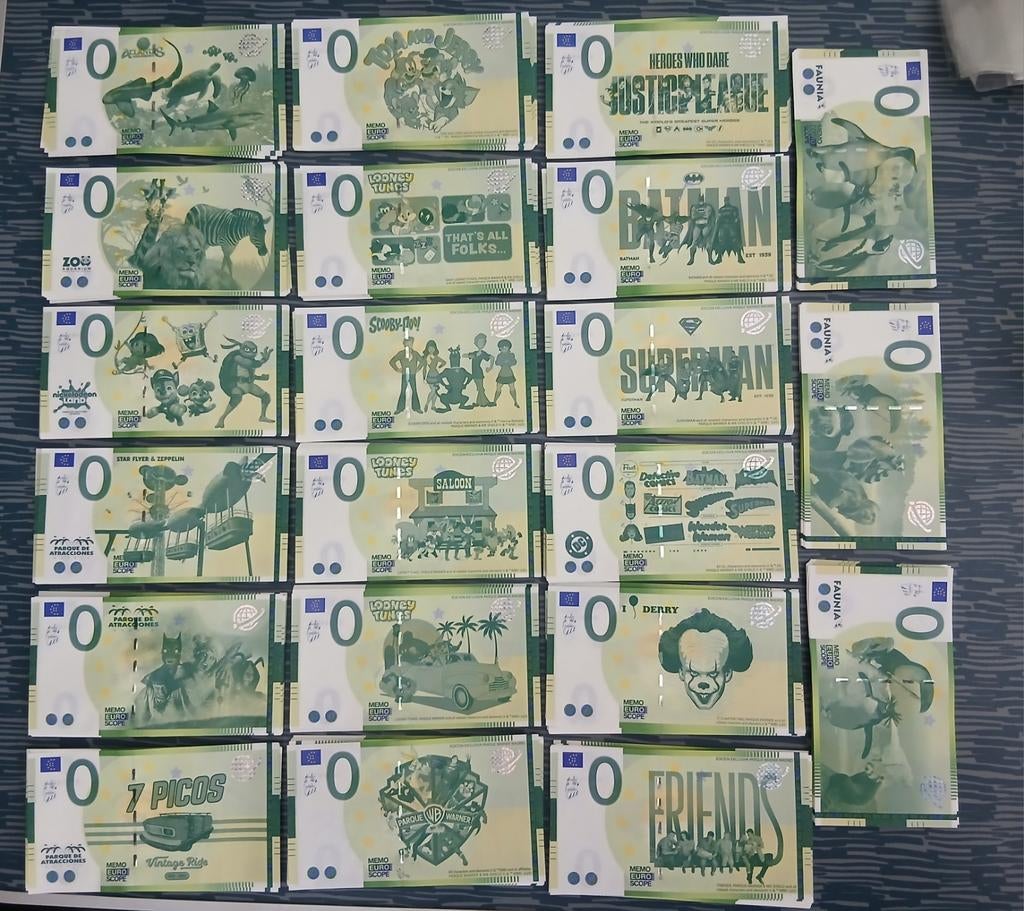 Memoeuro/ 0 euro souvenir biljetten spanje, Postzegels en Munten, Bankbiljetten | Europa | Eurobiljetten, Verzenden, Spanje
