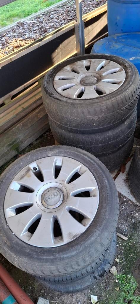 4 jantes Audi, Auto diversen, Wieldoppen, Ophalen, Gebruikt