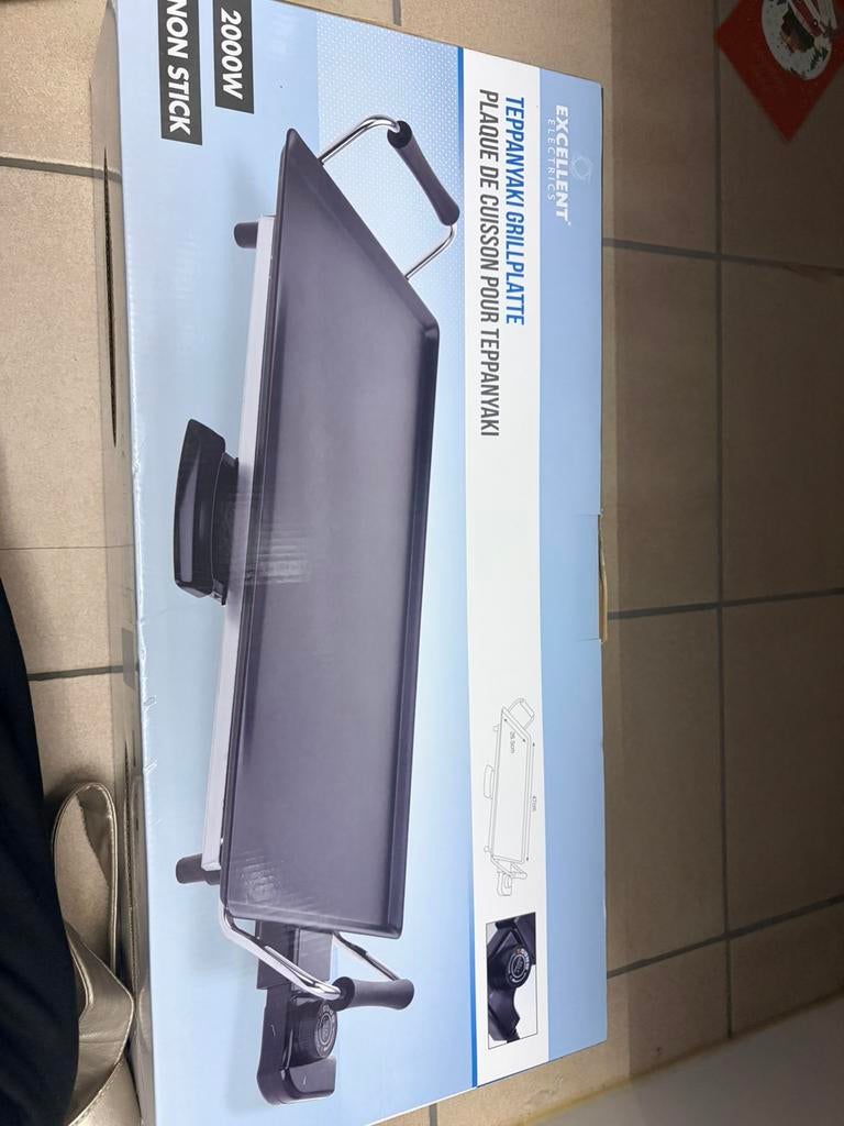 Teppanyaki, Elektronische apparatuur, Grillplaten, Ophalen, Zo goed als nieuw