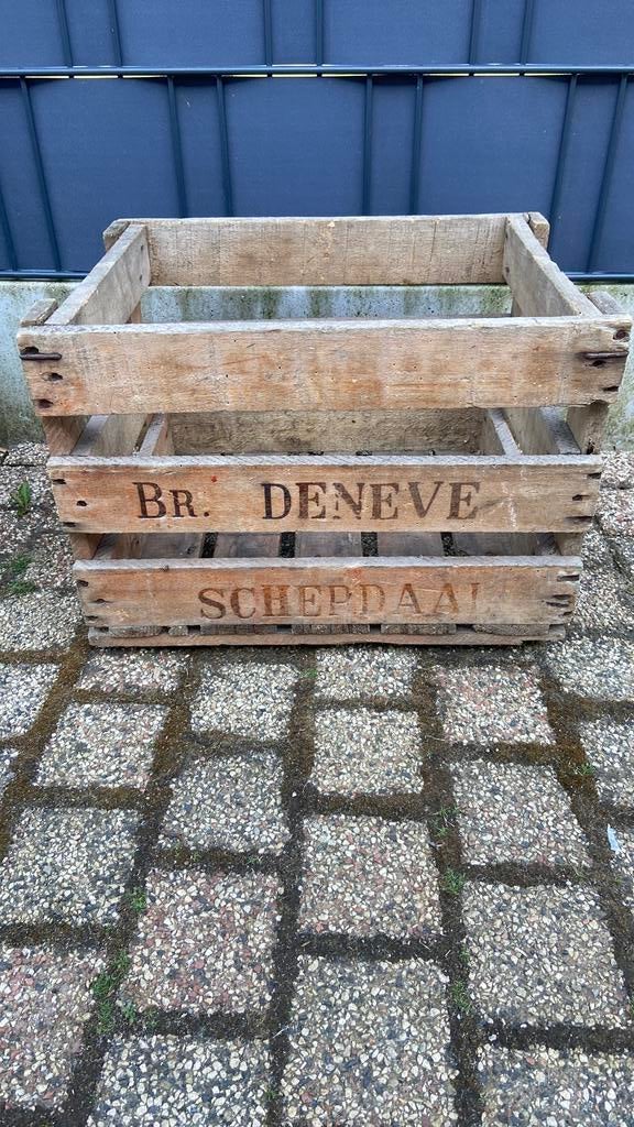 Caisse en bois vintage, Enlèvement, Utilisé