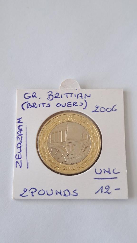 2 livres britanniques 2006 UNC RARE, Enlèvement ou Envoi