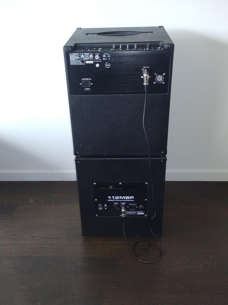 Gallien Krueger bascombo + actieve luidspreker, Muziek en Instrumenten, Ophalen, Zo goed als nieuw, Basgitaar, 100 watt of meer