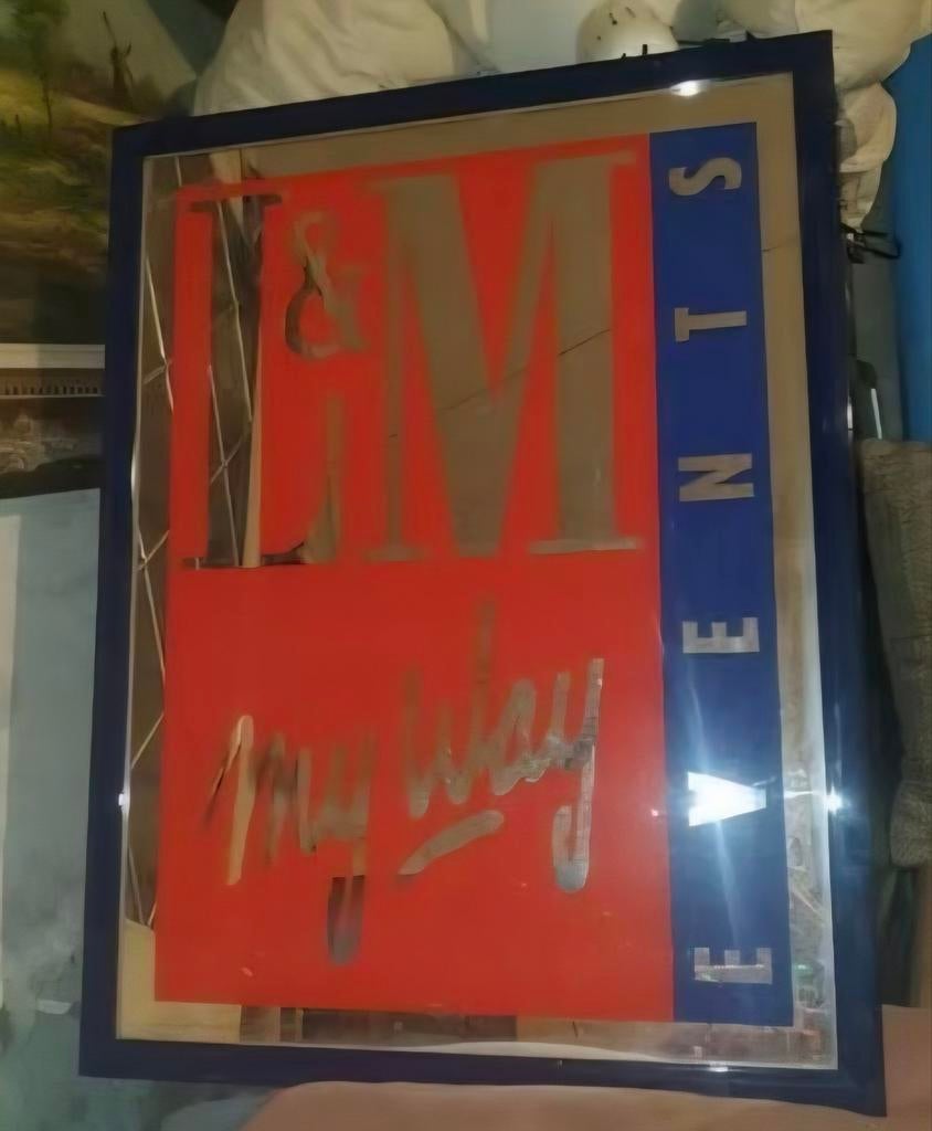 Reclame bord L&m, Ophalen