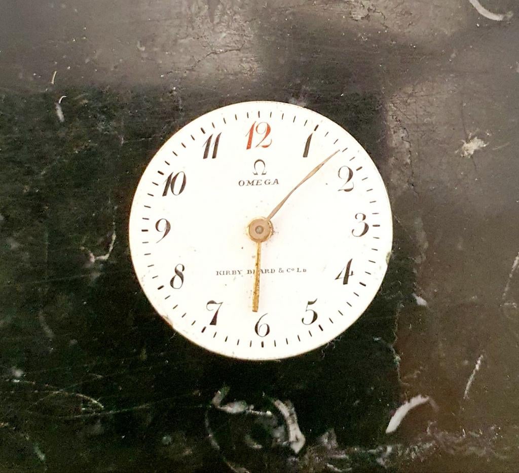 Antiek* Omega - Kirby Beard & Co, Handtassen en Accessoires, Horloges | Antiek, Ophalen of Verzenden, Zakhorloge, Omega