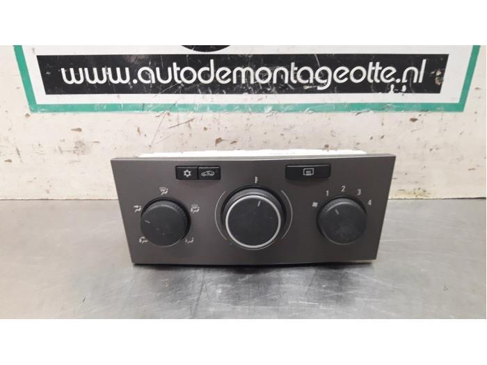 Panneau de commandes chauffage d'un Opel Astra (Astra H 04-), Autos : Pièces & Accessoires, -, Opel, 3 mois de garantie, Utilisé
