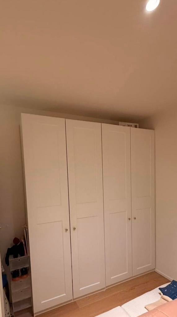 Armoire blanche, Enlèvement, Utilisé, 200 cm ou plus, 200 cm ou plus