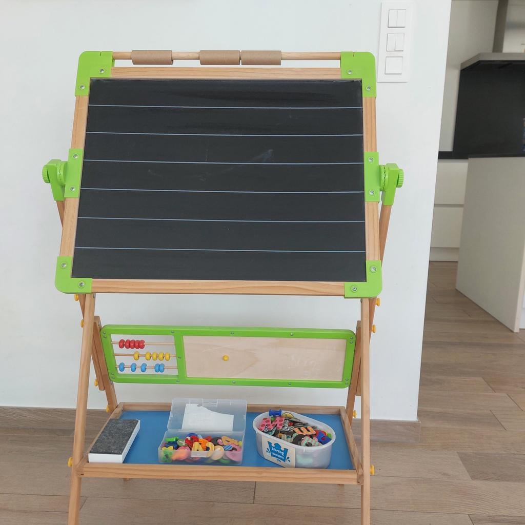 Schoolbord, krijt en magneet, Enlèvement