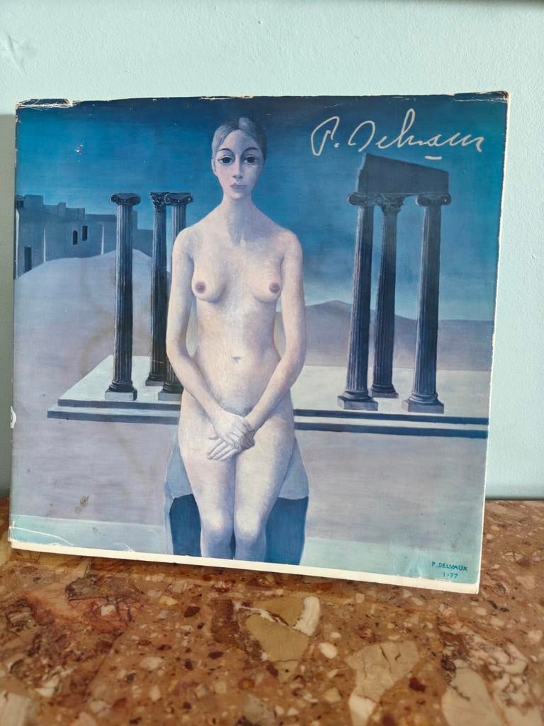 Paul Delvaux gesigneerd boek, Ophalen of Verzenden