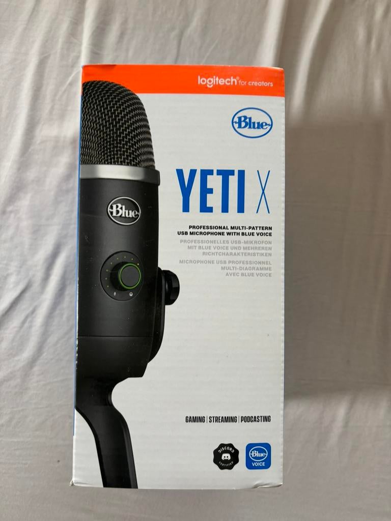 Blue Yeti X mircofoon, Muziek en Instrumenten, Microfoons, Ophalen, Zo goed als nieuw, Studiomicrofoon