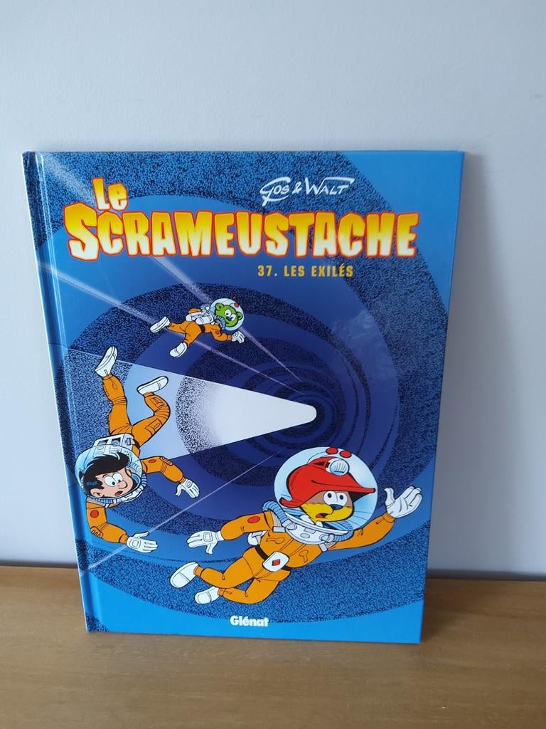 Le Scrameustache - tomes 37 et 38 dédicacés - Gos & Walt, Livres, BD, Enlèvement ou Envoi, Comme neuf, Gos