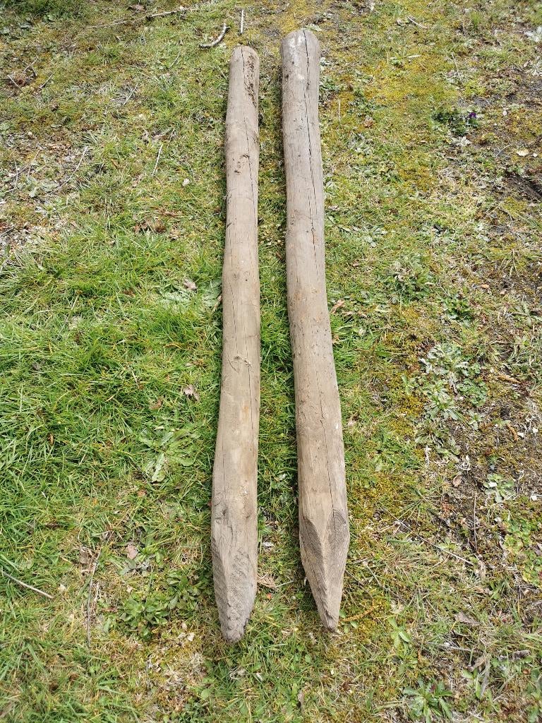 weidepalen 20 x, Tuin en Terras, Ophalen, Gebruikt, Minder dan 180 cm, Hardhout