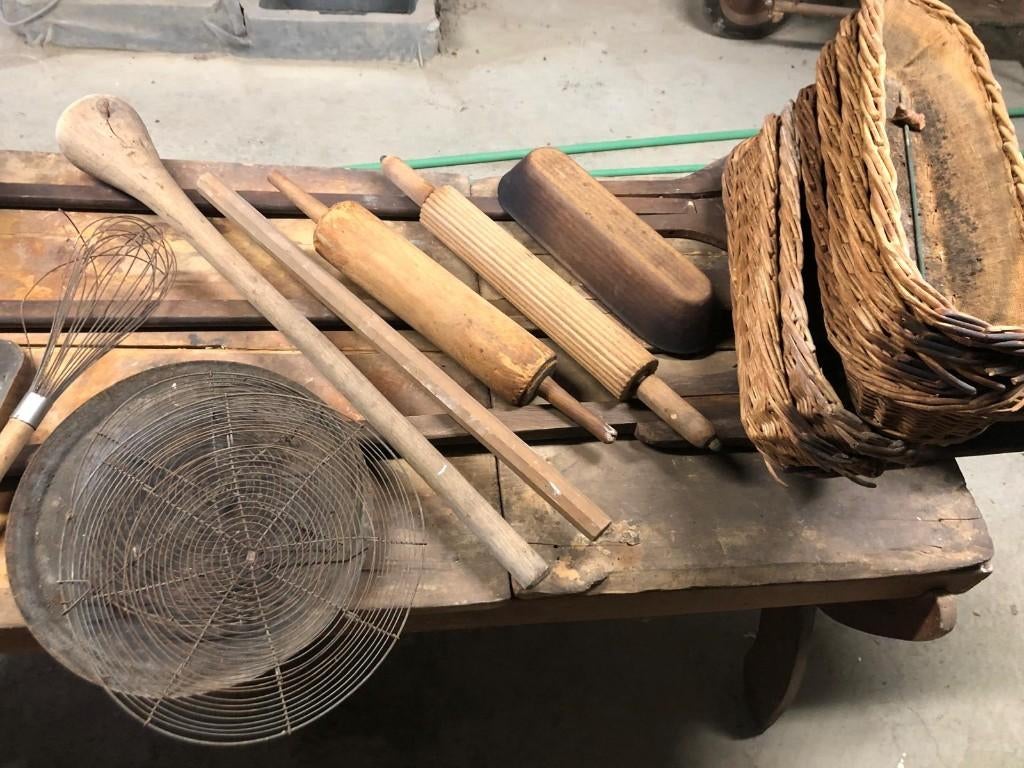 Pétrin et matériel complet, Enlèvement, Utilisé