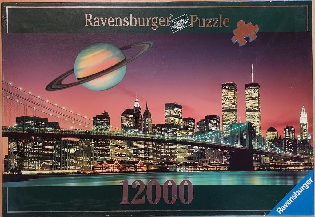 Ravensburger Puzzel: uitzicht op New York, Hobby en Vrije tijd, Denksport en Puzzels, Ophalen of Verzenden, Meer dan 1500 stukjes