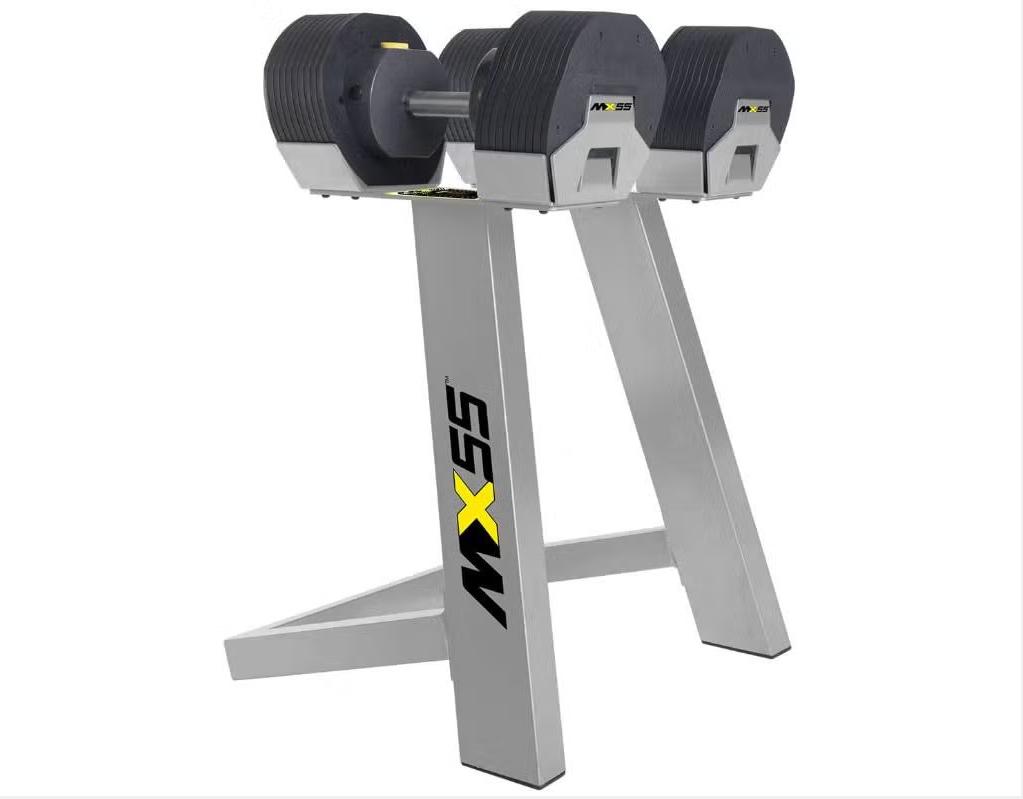 GLOEDNIEUW: MX55 Select Dumbbells + Standaard - 4.5-24.9KG, Sport en Fitness, Fitnessmaterialen, Nieuw, Dumbbell, Ophalen of Verzenden