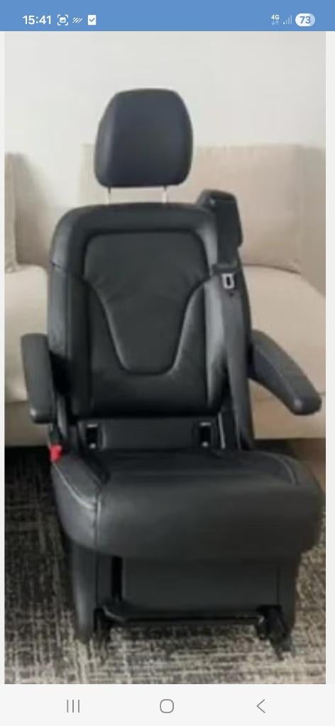 Siege Mercedes Cuir Lugano., Enlèvement, Neuf, Mercedes-Benz