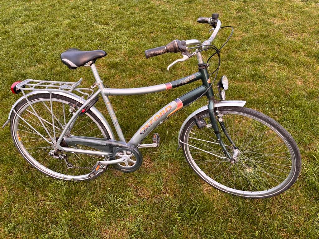 Oxford herenfiets, Fietsen en Brommers, Fietsen | Heren | Herenfietsen, Versnellingen, 49 tot 53 cm, Zo goed als nieuw, Ophalen