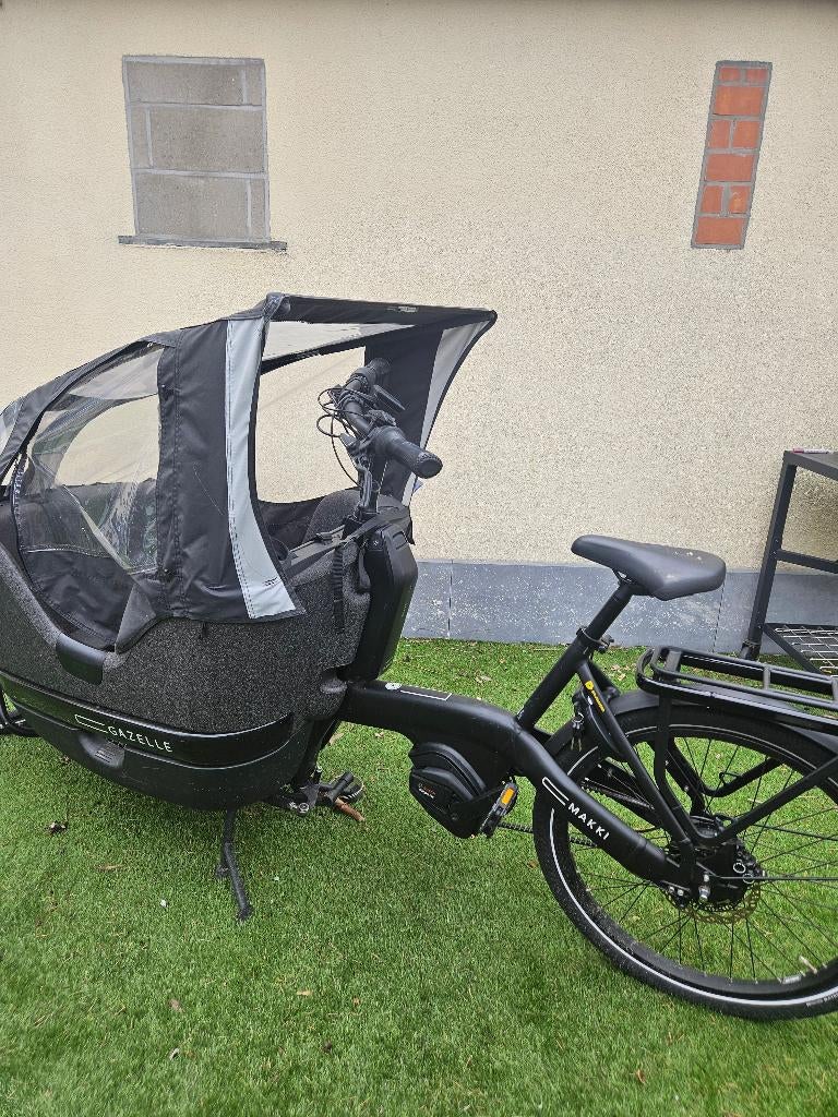 Bakfiets Gazelle Makki, Fietsen en Brommers, Fietsen | Bakfietsen, Zo goed als nieuw, Gazelle, 2 kinderen, Elektrisch, Ophalen of Verzenden