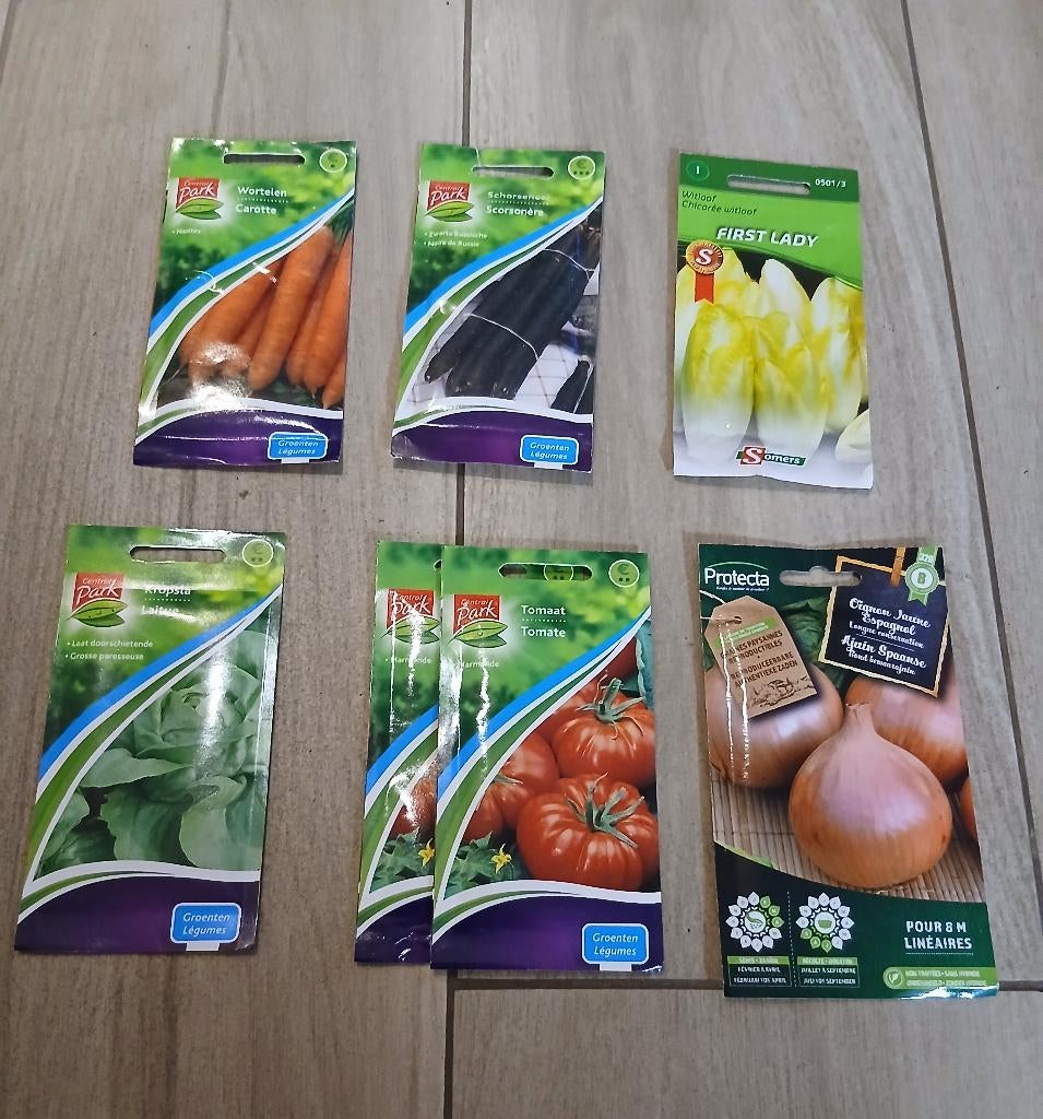 Lot semis légumes, Jardin & Terrasse, Enlèvement ou Envoi, Neuf, Autres matériaux, Intérieur