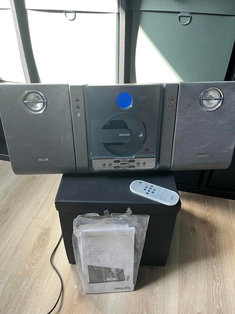 Mini chaine CD Radio Philips, Philips, Micro chaîne, Enlèvement, Utilisé